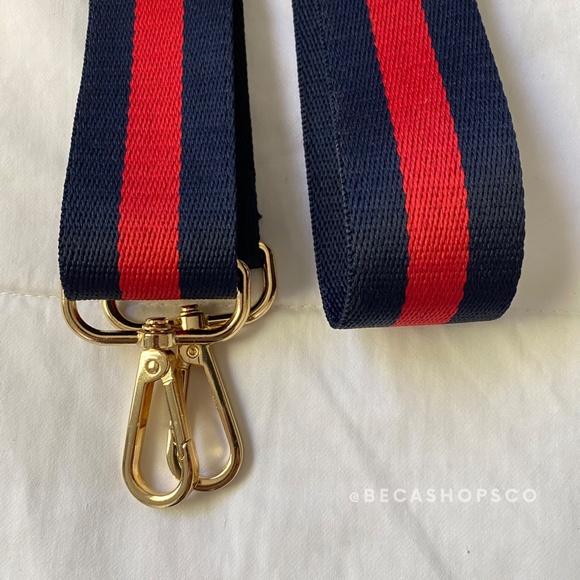 Blue & Red Web Canvas Strap Replacement - Picture 5 of 8